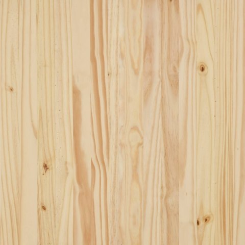 SZAFKA NA KÓŁKACH Z SZUFLADAMI Z KOŁEM MOSS PRZEJRZYSTY LAKIER