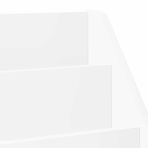 VidaXL Biblioteczka dla dzieci Biały 72,5 x 29,5 x 69 cm
