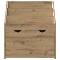 VidaXL Biblioteczka dla dzieci Dąb rzemieślniczy 60 x 29,5 x 69 cm