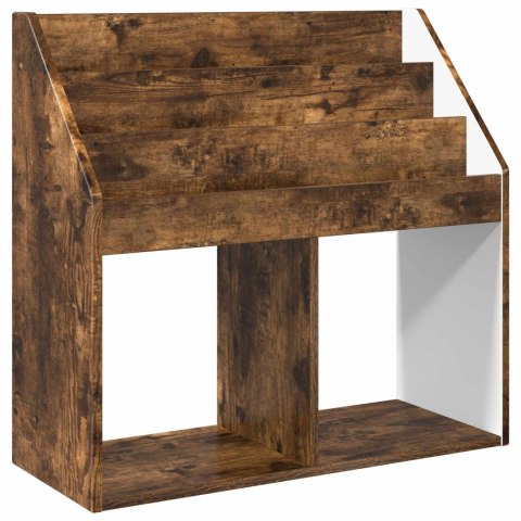 VidaXL Biblioteczka dla dzieci Dąb wędzony 72,5 x 29,5 x 69 cm