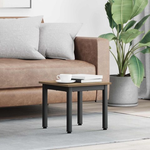 STOLIK KAWOWY DĄB RZEMIEŚLNICZY 40X40X36CM