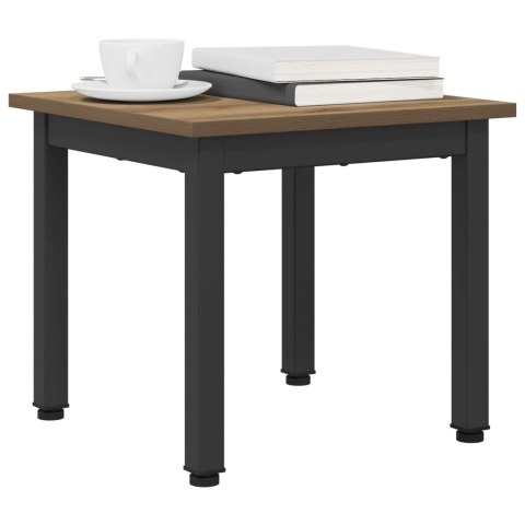 STOLIK KAWOWY DĄB RZEMIEŚLNICZY 40X40X36CM