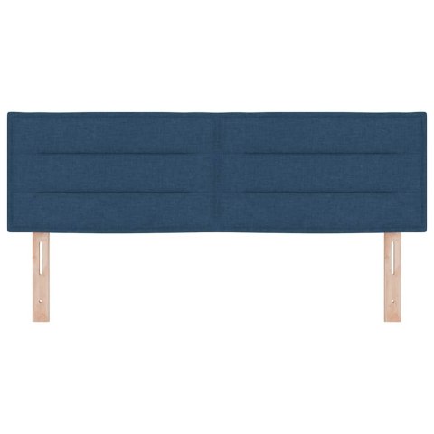 WEZGŁOWIE LED ZE LED LIGHTS NIEBIESKI 144CM POLIESTER