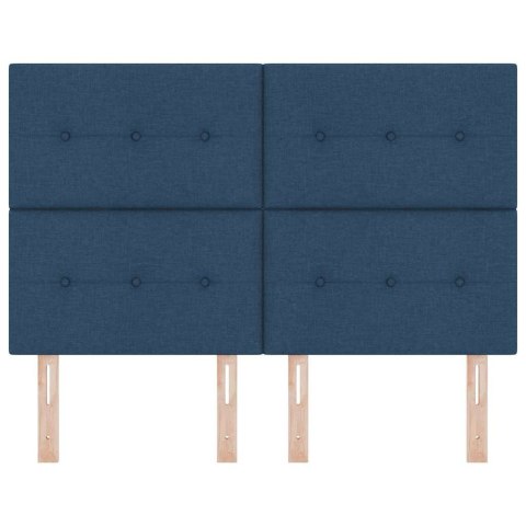 WEZGŁOWIE LED ZE LED LIGHTS NIEBIESKI 160CM POLIESTER