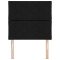 VidaXL Zagłówek Czarny 100 cm tkanina