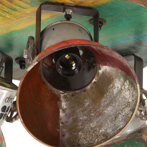 VidaXL Industrialna lampa sufitowa, 25 W, kolorowa, 42x25 cm, E27