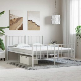 VidaXL Materac piankowy, biały 200x210 cm, 7-strefowy, twardość 20 ILD