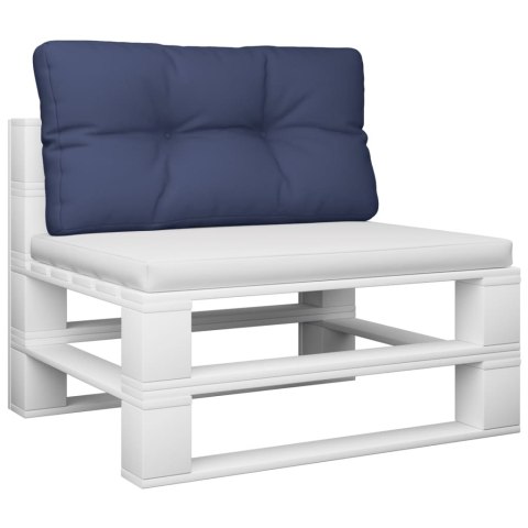 VidaXL Poduszka na paletę, granatowa, 80x40x12 cm, tkanina