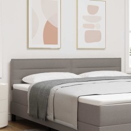 WEZGŁOWIE LED ZE LED LIGHTS CIEMNOSZARY 180CM POLIESTER