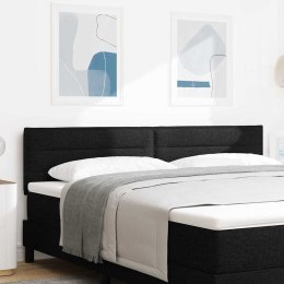 WEZGŁOWIE LED ZE LED LIGHTS CZARNY 180CM POLIESTER