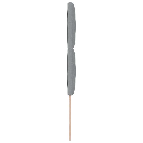 VidaXL Zagłówek Jasnoszary 100 cm tkanina