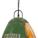 VidaXL Industrialna lampa wisząca, 25 W, kolorowa, okrągła, 32 cm, E27