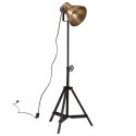 LAMPA STOŁOWA 25 W ANTYCZNY MOSIĄDZ 35X35X65/95CM E27
