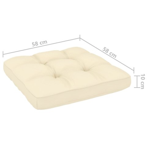 4-OSOBOWA SOFA Z PODUSZKAMI DREWNO SOSNOWE