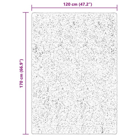 DYWAN POKOJOWY HUARTE BRĄZOWY 170X120CM