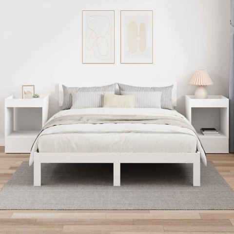 VidaXL Stolik końcowy 2 pcs Biały 40 x 40 x 56 cm