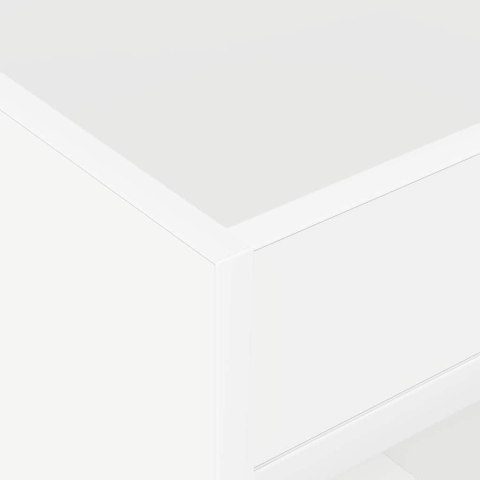 VidaXL Stolik końcowy 2 pcs Biały 40 x 40 x 56 cm