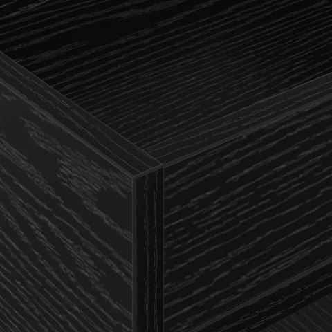 VidaXL Stolik końcowy 2 pcs Czarny Dąb 30 x 30 x 56 cm