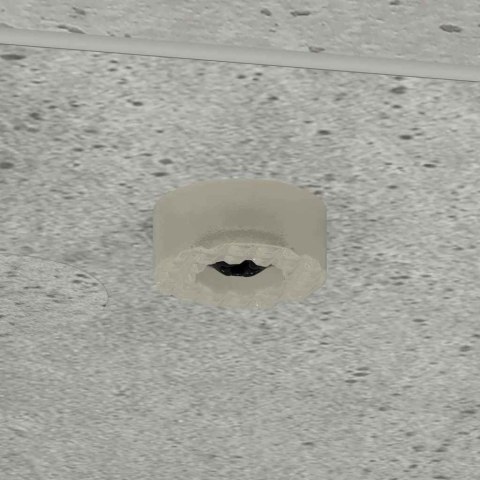 VidaXL Stolik końcowy Betonowy szary 30 x 30 x 56 cm