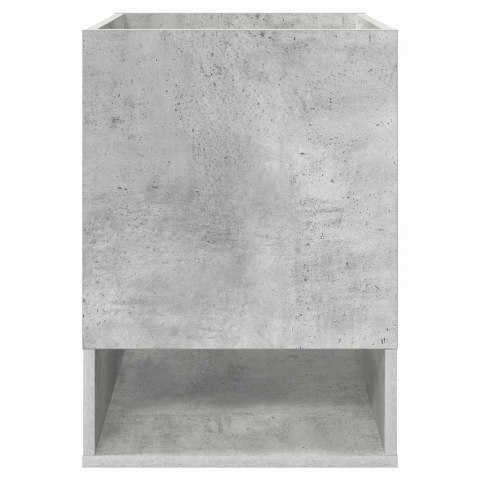 VidaXL Stolik końcowy Betonowy szary 40 x 40 x 56 cm