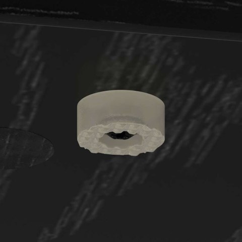 VidaXL Stolik końcowy Czarny Dąb 30 x 30 x 56 cm