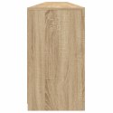 SZAFKA Z OŚWIETLENIEM LED DĄB SONOMA 283X37X67CM