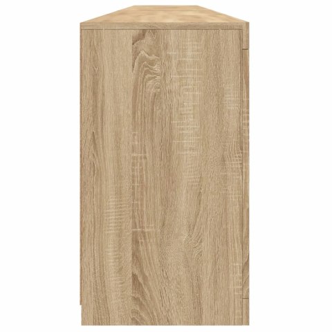 SZAFKA Z OŚWIETLENIEM LED DĄB SONOMA 283X37X67CM