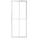 VidaXL Kabina prysznicowa, ESG, 80x80x180 cm