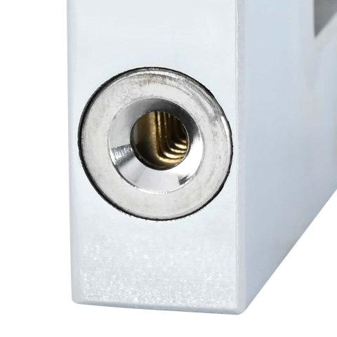 VidaXL Kłódka 12 pcs Srebrny 8,7 x 1,9 x 5,5 cm Żelazo