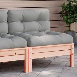 VidaXL Ogrodowa sofa bez podłokietników, z poduszkami, daglezja