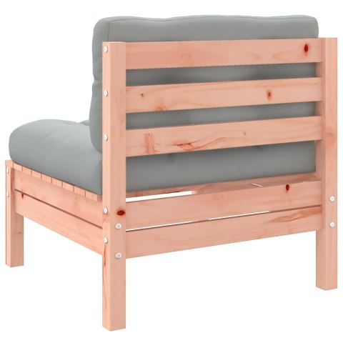 VidaXL Ogrodowa sofa bez podłokietników, z poduszkami, daglezja