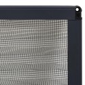 PLISOWANA MOSKITIERA OKIENNA ALUMINIUM ANTRACYTOWA 80X120CM