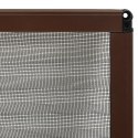 PLISOWANA MOSKITIERA OKIENNA ALUMINIUM BRĄZOWA 80X120CM