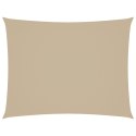 ŻAGIEL PRZECIWSŁONECZNY WODOODPORNY OGRODOWY MARKIZA TARAS 6X8M BEŻOWY