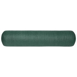 VidaXL Siatka cieniująca, zielona, 1,2x25 m, HDPE, 150 g/m²