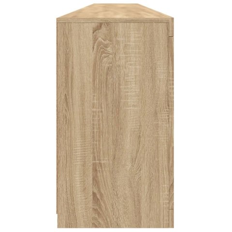 SZAFKA Z OŚWIETLENIEM LED DĄB SONOMA 283X37X67CM