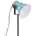 VidaXL Lampa stojąca, 25 W, postarzany niebieski, 35x35x65/95 cm, E27