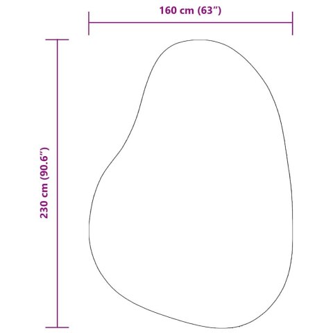 VidaXL Dywany pokojowe HUARTE Beżowy 160 x 230 cm Poliester