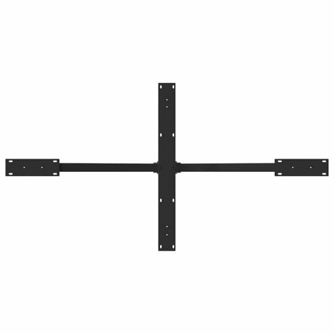 NOGA DO STOŁU JADALNEGO SPIDER SHAPE CZARNY 150X78X(72-73)CM STAL