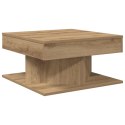 STOLIK KAWOWY DĄB ARTISAN 55X55X30CM