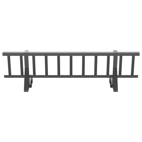 VidaXL Stróż śniegu na dachu Antracyt 100 x 29,5 x 34,5 cm Stal