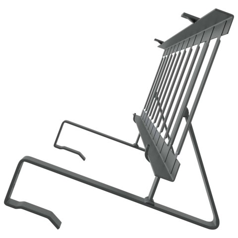 VidaXL Stróż śniegu na dachu Antracyt 100 x 29,5 x 34,5 cm Stal