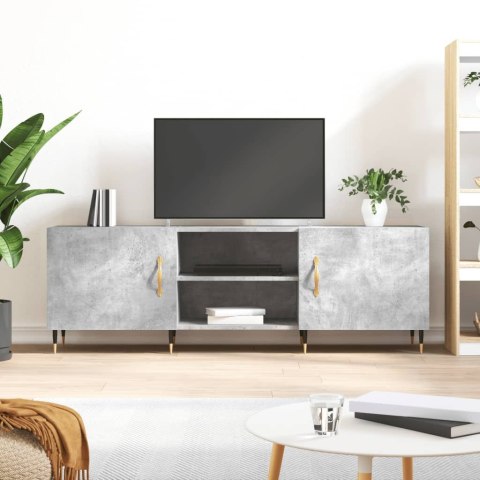 SZAFKA POD TV SZAROŚĆ BETONU 150X30X50CM