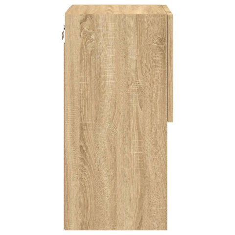 SZAFKI TV Z LED 2 SZT. DĄB SONOMA 30,5X30X60CM