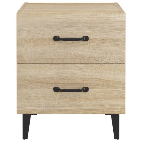 SZAFKI NOCNE 2 SZT. DĄB SONOMA 40X35X47,5CM