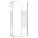 VidaXL Kabina prysznicowa, ESG, 80x80x180 cm