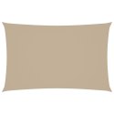 ŻAGIEL PRZECIWSŁONECZNY WODOODPORNY OGRODOWY MARKIZA TARAS 4X7M BEŻOWY