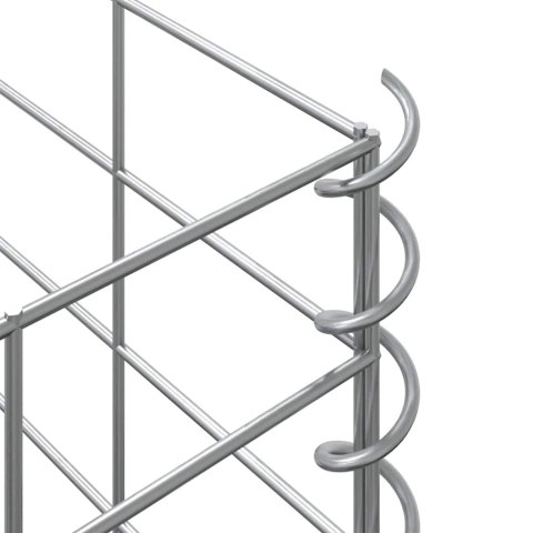 WYSOKIE DONICE GABIONOWE 3 SZT. 30X30X100CM ŻELAZO