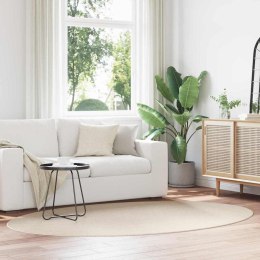 DYWAN POKOJOWY OWALNY HUARTE BEŻOWY 230X160CM