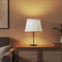 VidaXL Klosz do lampy, biały, Ø30x20 cm, wiklina